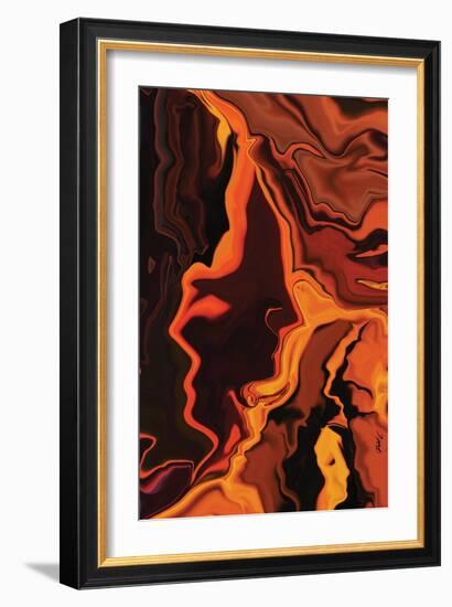 Faces-Rabi Khan-Framed Art Print