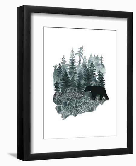 Faceted Animals II-Naomi McCavitt-Framed Art Print