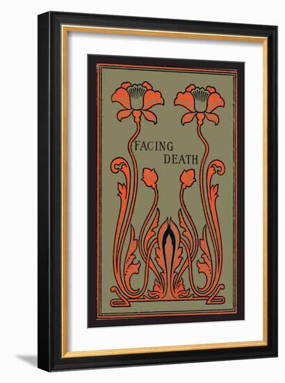 Facing Death-null-Framed Art Print