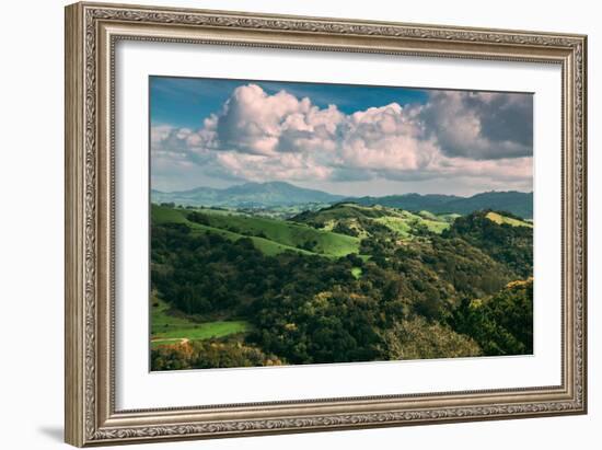 Facing East From Oakland Hills, Mount Diablo, Northern California-Vincent James-Framed Photographic Print