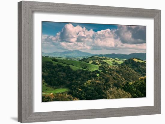 Facing East From Oakland Hills, Mount Diablo, Northern California-Vincent James-Framed Photographic Print