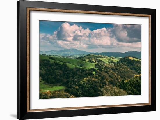 Facing East From Oakland Hills, Mount Diablo, Northern California-Vincent James-Framed Photographic Print