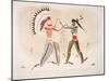 Facsimile of an Indian Painting-Karl Bodmer-Mounted Giclee Print
