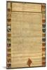 Facsimile Of Burnt Magna Carta-null-Mounted Giclee Print