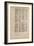 'Facsimile of the Earliest Extant Copy of Lloyd's List', c1740s, (1928)-Unknown-Framed Giclee Print