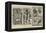 Facsimile of Two Pages of an Abyssinian Bible-null-Framed Premier Image Canvas