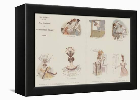 Facsimiles of Original Water Colour Drawings-Alfred-edward Chalon-Framed Premier Image Canvas