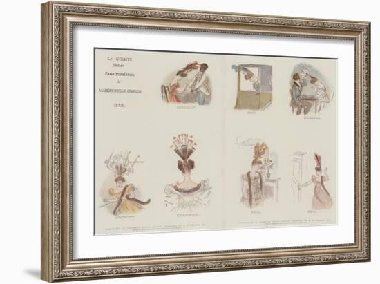 Facsimiles of Original Water Colour Drawings-Alfred-edward Chalon-Framed Giclee Print