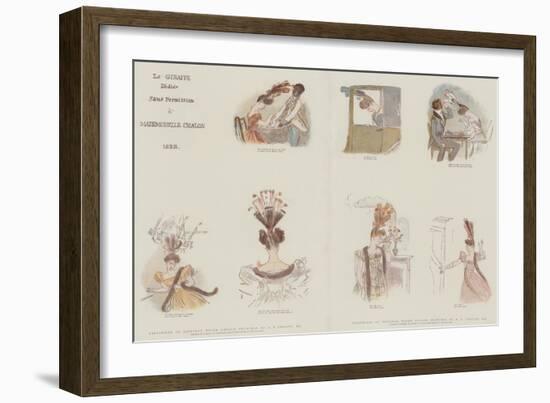 Facsimiles of Original Water Colour Drawings-Alfred-edward Chalon-Framed Giclee Print