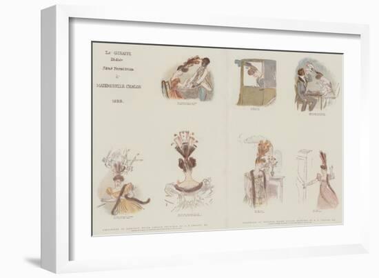 Facsimiles of Original Water Colour Drawings-Alfred-edward Chalon-Framed Giclee Print