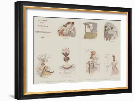 Facsimiles of Original Water Colour Drawings-Alfred-edward Chalon-Framed Giclee Print