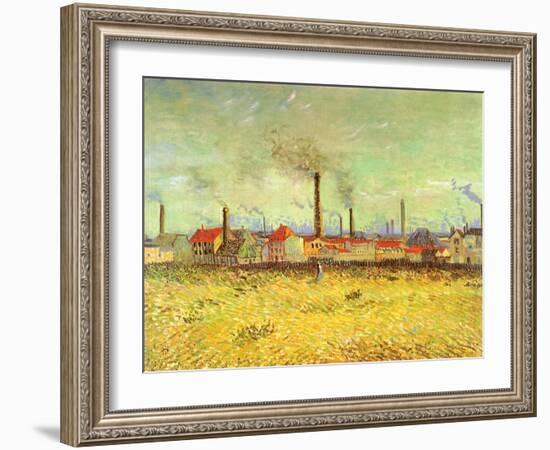 Factories, 1887-Vincent van Gogh-Framed Giclee Print
