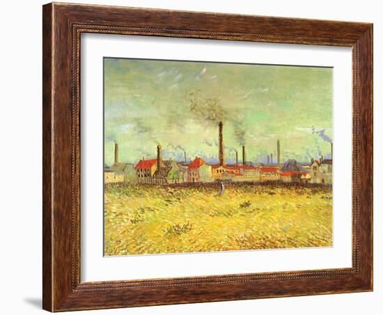 Factories, 1887-Vincent van Gogh-Framed Giclee Print