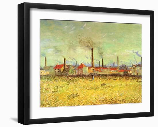 Factories, 1887-Vincent van Gogh-Framed Giclee Print