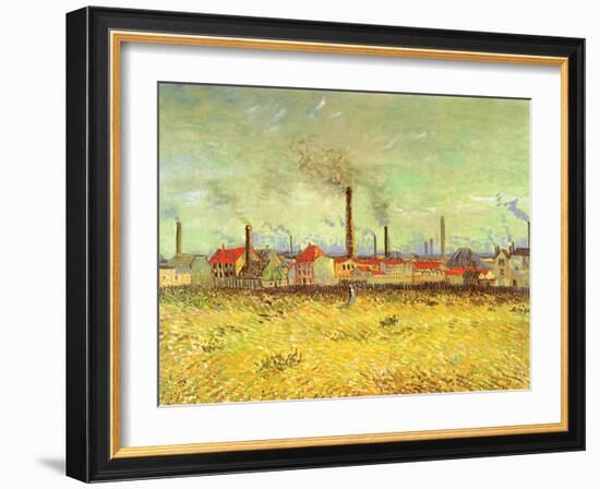 Factories, 1887-Vincent van Gogh-Framed Giclee Print