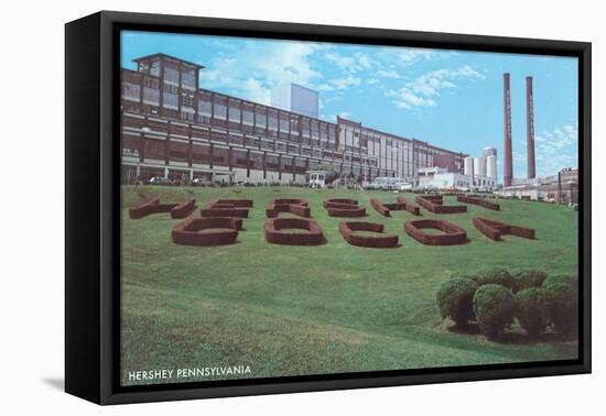 Factory Lawn, Hershey, Pennsylvania-null-Framed Stretched Canvas