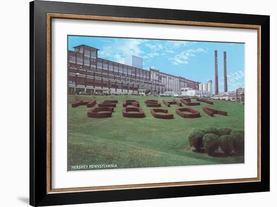 Factory Lawn, Hershey, Pennsylvania-null-Framed Art Print