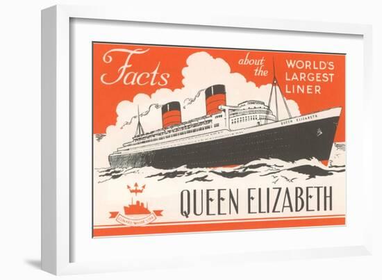 Facts about the Queen Elizabeth-null-Framed Art Print