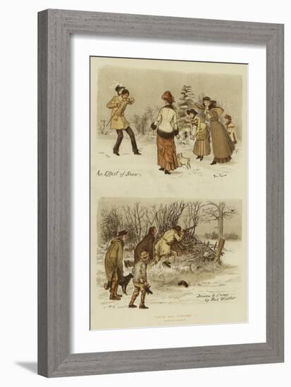 Facts and Fancies, I-Randolph Caldecott-Framed Giclee Print