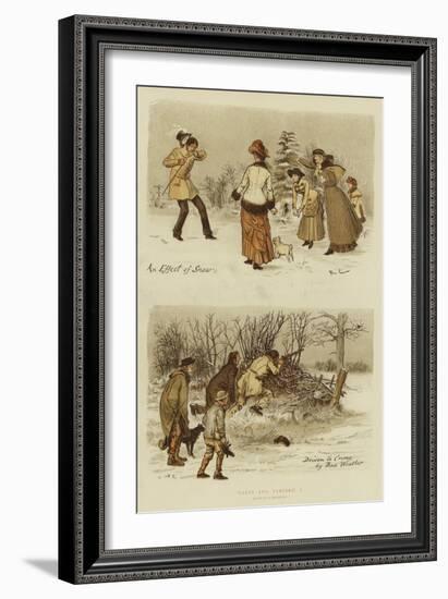 Facts and Fancies, I-Randolph Caldecott-Framed Giclee Print