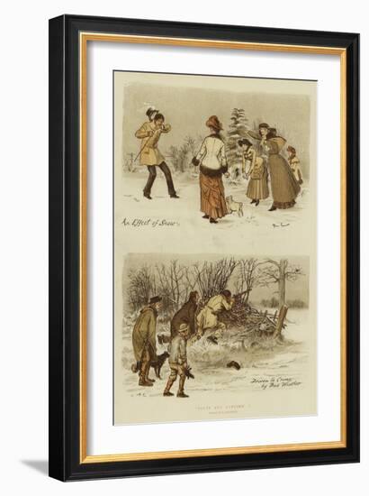 Facts and Fancies, I-Randolph Caldecott-Framed Giclee Print