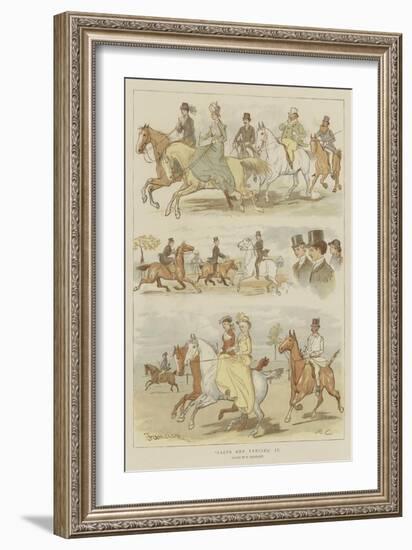 Facts and Fancies, IV-Randolph Caldecott-Framed Giclee Print