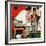 "Facts of Life", July 14,1951-Norman Rockwell-Framed Premium Giclee Print