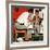 "Facts of Life", July 14,1951-Norman Rockwell-Framed Giclee Print