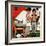 "Facts of Life", July 14,1951-Norman Rockwell-Framed Giclee Print