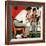 "Facts of Life", July 14,1951-Norman Rockwell-Framed Giclee Print