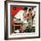"Facts of Life", July 14,1951-Norman Rockwell-Framed Premium Giclee Print