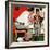 "Facts of Life", July 14,1951-Norman Rockwell-Framed Premium Giclee Print