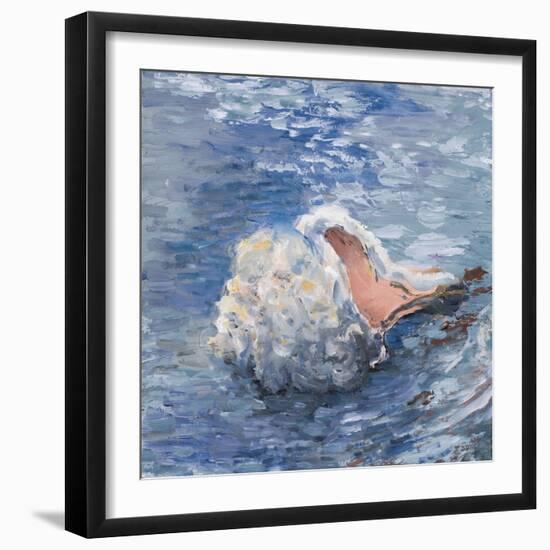 Faded into the Shore II-Walt Johnson-Framed Art Print