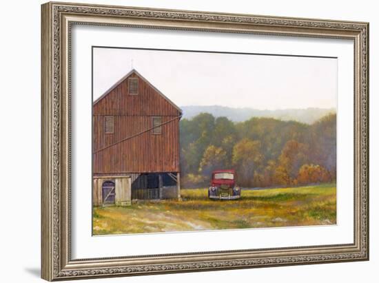 Faded Reds-Jerry Cable-Framed Art Print