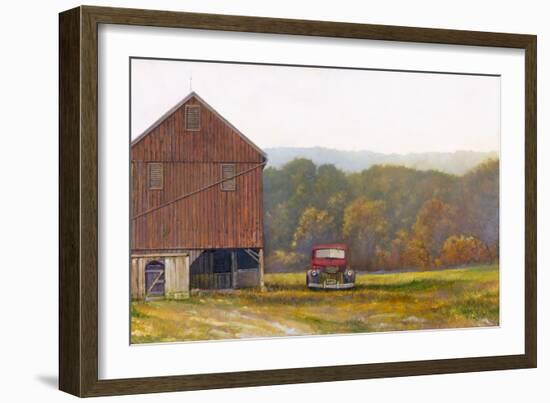 Faded Reds-Jerry Cable-Framed Art Print