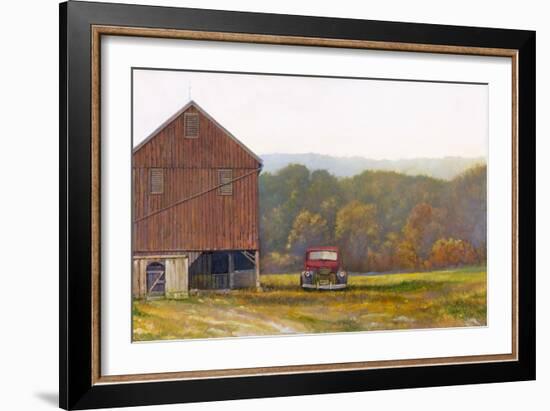 Faded Reds-Jerry Cable-Framed Art Print