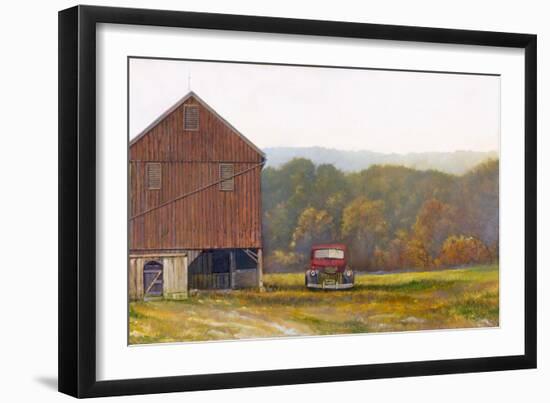 Faded Reds-Jerry Cable-Framed Art Print