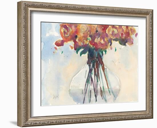 Faded Roses II-Samuel Dixon-Framed Art Print