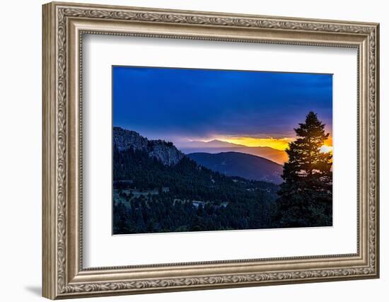 Fading Glow-Chuck Burdick-Framed Photographic Print