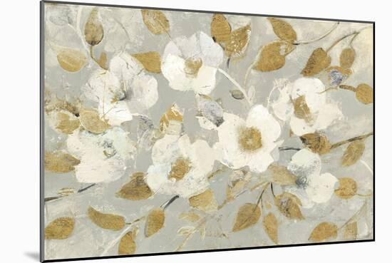 Fading Spring Gray and Gold-Albena Hristova-Mounted Art Print