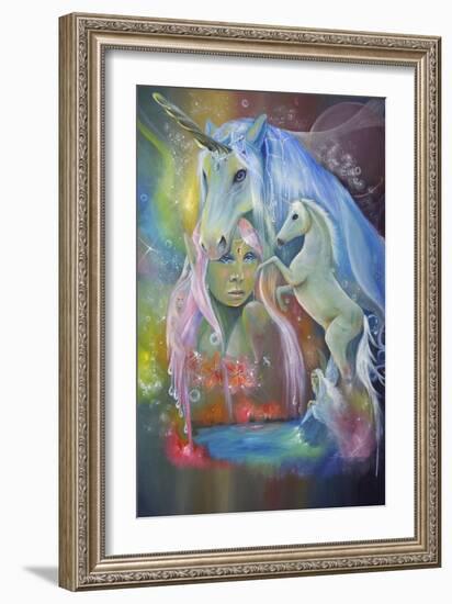 Faecorn-Sue Clyne-Framed Giclee Print