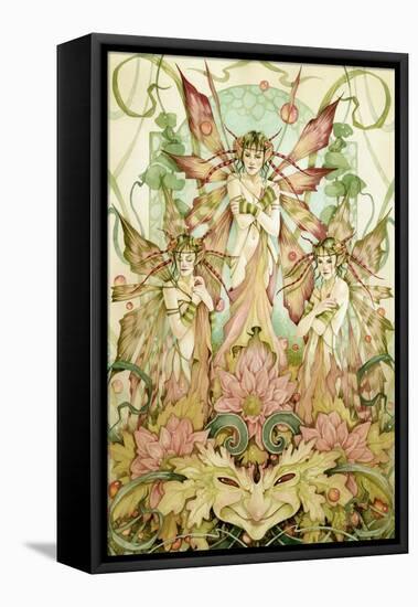 Faerie Graces-Linda Ravenscroft-Framed Premier Image Canvas