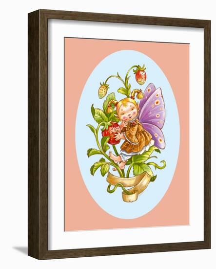 Faerie Sweet Tooth-Olga Kovaleva-Framed Giclee Print