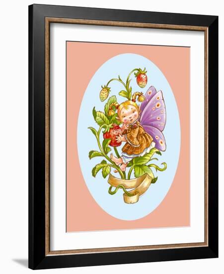 Faerie Sweet Tooth-Olga Kovaleva-Framed Giclee Print