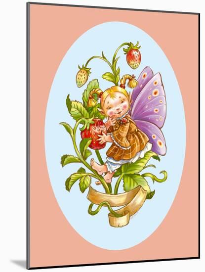 Faerie Sweet Tooth-Olga Kovaleva-Mounted Giclee Print