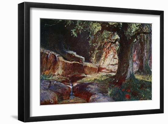 'Fafner in his Cave', 1906-Unknown-Framed Giclee Print