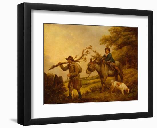 Faggot Gatherers-George Morland-Framed Giclee Print