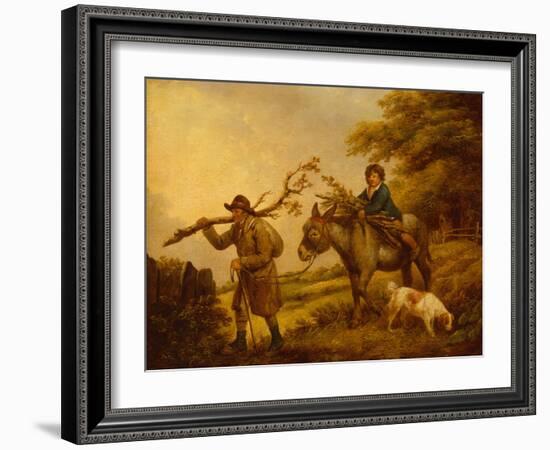 Faggot Gatherers-George Morland-Framed Giclee Print