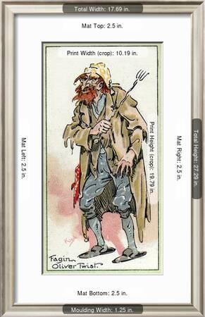 Fagin From Oliver Twist By Charles Dickens 1923 Giclee Print Joseph Clayton Clarke Art Com