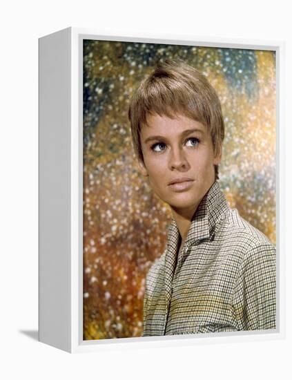 FAHRENHEIT 451, 1966 directed by FRANCOIS TRUFFAUT Julie Christie (photo)-null-Framed Stretched Canvas